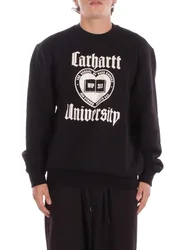 Uomo felpa i035642 89 xx schooling sweatshirt black