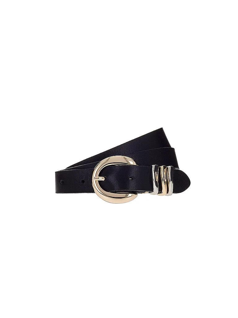 Ledergürtel schwarz 105 damen - B.Belt - FashionsVida