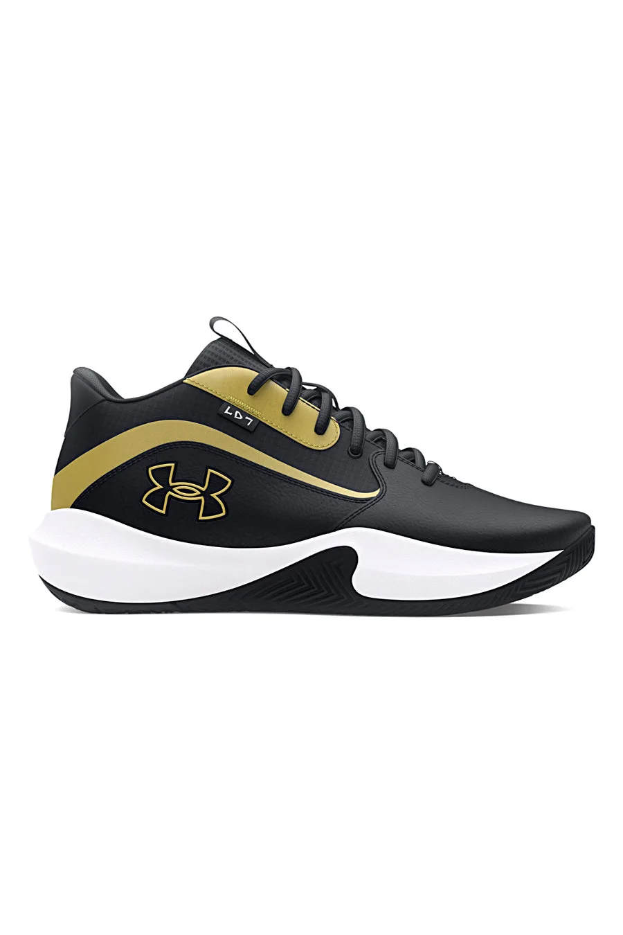 Scarpe da Basket Nere e Oro Lockdown 7 46 - Under armour - FashionsVida
