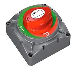 Battery Switch 600a Black / Red 85 x 85 mm unisex