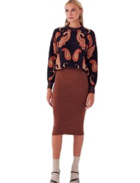 Maglia Donna Akep D12052-NERO-ARANC