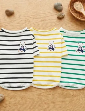 Ropa de primavera para mascotas, suministros para animales, ropa para perros, camiseta de tirantes para perros, camiseta para gatos, atuendos para pel - Shein - FashionsVida