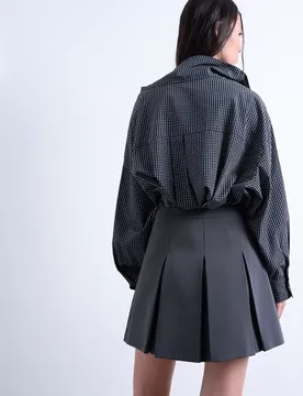 TSTALIA PLEAT MINI SKIRT female
