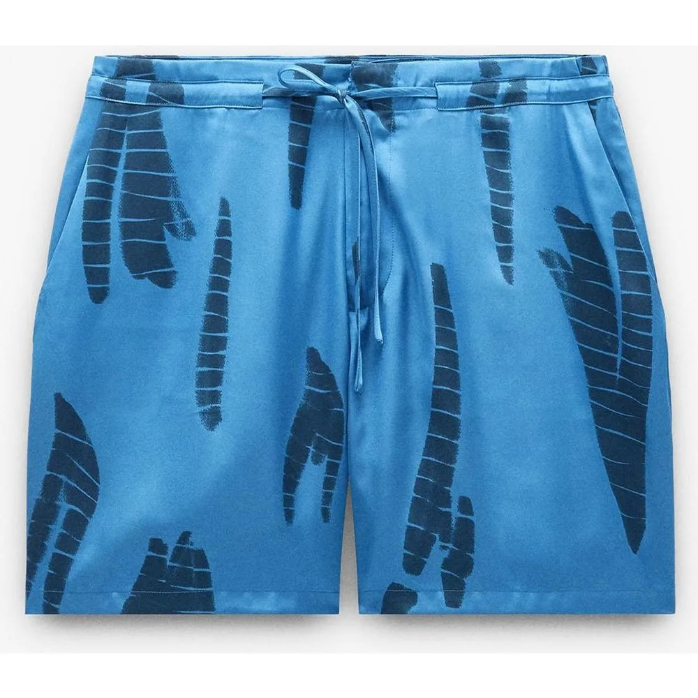 Short de mujer con cinturilla elástica y estampados - Parfois - FashionsVida