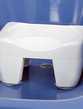WENKO® Badewannen-Hocker weiss