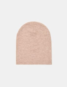 Cappello Beanie in Viscosa - beige