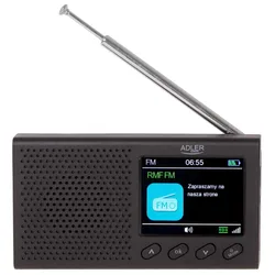 Radio Portable Ad 1198 Black One Size unisex