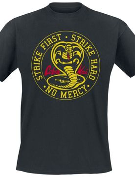 T-Shirt - Round Patch - S bis 4XL - für Männer - Größe 4XL - schwarz - Lizenzierter Fanartikel - Männer - male