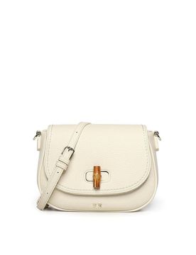 Borsa a tracolla con logo Beatrice