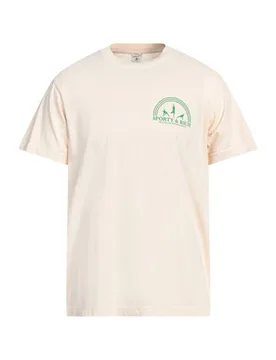 Camiseta Hombre Beige S,XS Hombre - Sporty & Rich - FashionsVida