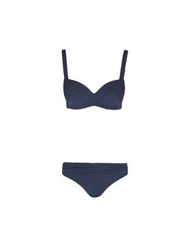 Bikini de mujer azul oscuro 36 C/D