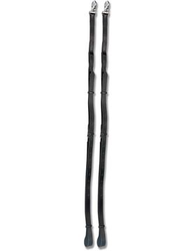 Ausbindezügel Leder, schwarz PON