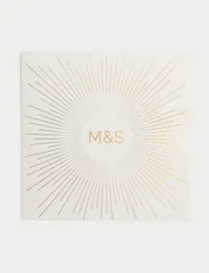 M&S Gold Sunburst Gift Card