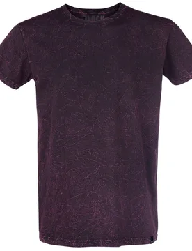 T-Shirt - Rebel Soul - XL bis 5XL - für Männer - Größe 4XL - dunkelrot - Männer - male - Black Premium by EMP - FashionsVida