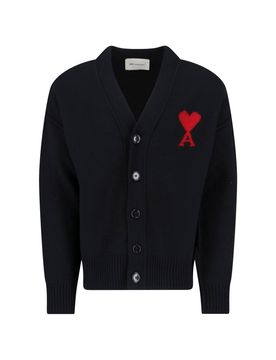 Men's 100% Wool Sweater with Horn Buttons