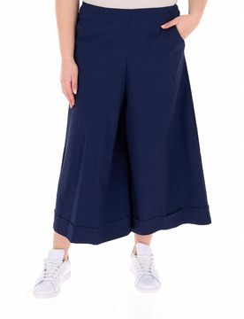Pantalone wide leg BLU NAVY M
