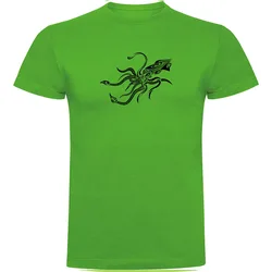 Maglietta A Maniche Corte Squid Tribal