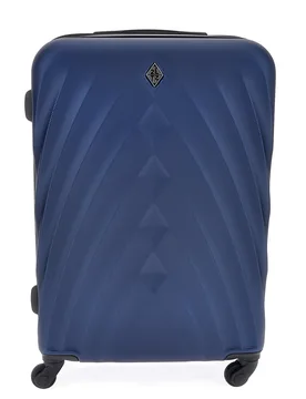 Trolley blu rigido grande 4 ruote 155/G - 2T2L - FashionsVida
