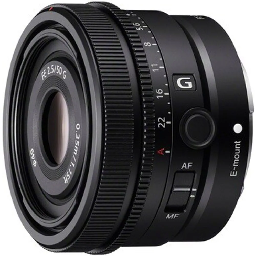 Objetivo FE 50 mm F-2.5 G para montura tipo E de - Sony - FashionsVida