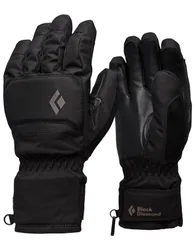 Handschuhe für Skihandschuhe aus PrimaLoft® und GORE-TEX Mission Gloves Black für Herren aus Leder Größe M schwarz