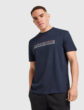 Dual T-Shirt - Herren, Blau - male - Size: S - McKenzie - FashionsVida