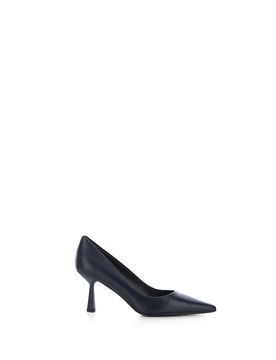 Décolleté in pelle BLU NOTTE 39