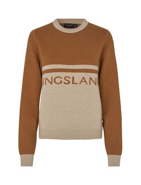Damen Pullover KLMarina, argan oil XS