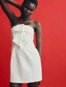 Sfera - Vestido mini lazada - Sfera - FashionsVida