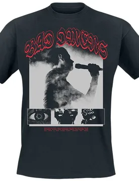 T-Shirt - In The Smoke - S bis 4XL - Größe XXL - schwarz - Lizenziertes Merchandise! - Unisex - unisex - Bad Omens - FashionsVida