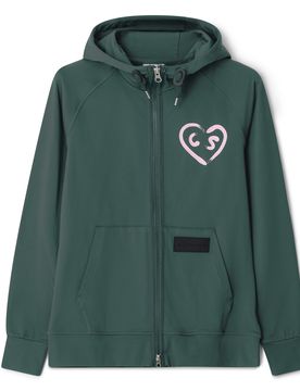 Cross Jacke Heart, gruen l