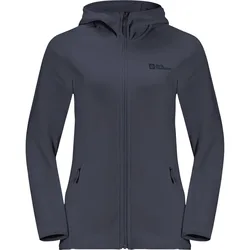 Baiselberg Hooded Full Zip Damen Midlayer, grau M