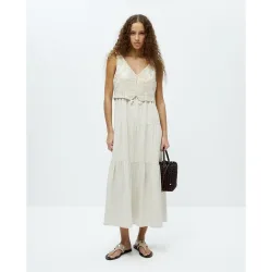 Sfera - Vestido chaleco cordón