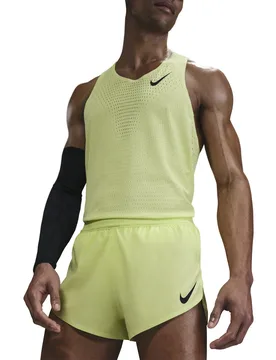 Shorts mit Unterziehhose Dri-FIT ADV AeroSwift - Jaune - male - Size: L - Nike - FashionsVida