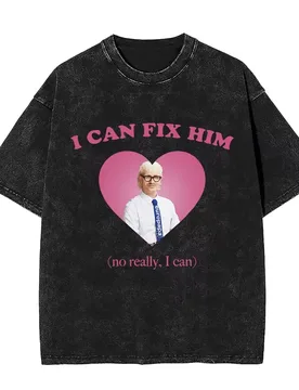 Washed Vintage Joost Klein I Can Fix Him No Really I Can Funny Meme T-shirt Men Women Fashion Harajuku Casual Oversized T Shirt - Aliexpress - FashionsVida