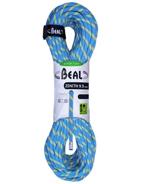 Corde d'escalade - Zenith 9.5mm Blue - Taille 80 m - Bleu - Beal - FashionsVida