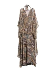 Maxi-Kleid Damen Sand 36 Damen