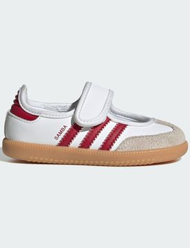 SCARPE SAMBA JANE 26 Cloud White / Team Victory Red / Gum