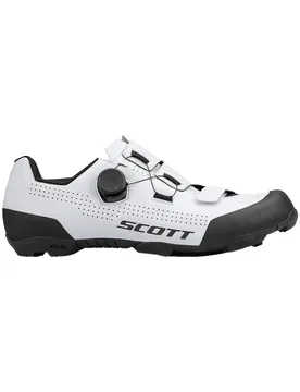 Chaussures de VTT pour pédale automatique - Shoe Mtb Team Boa White/Black - Taille 42 - Blanc - Scott - FashionsVida