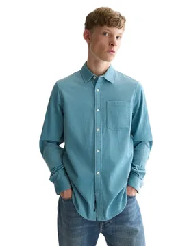 Chemise à Manches Longues 183699 Adriatic Blue XL - Scotch & Soda - FashionsVida