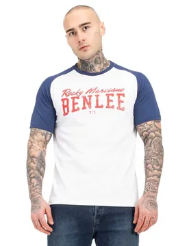 T-shirt à Manches Courtes Everet White / Navy / Red 2XL