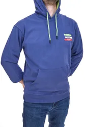 Felpa con Cappuccio Blu Us 1255 M