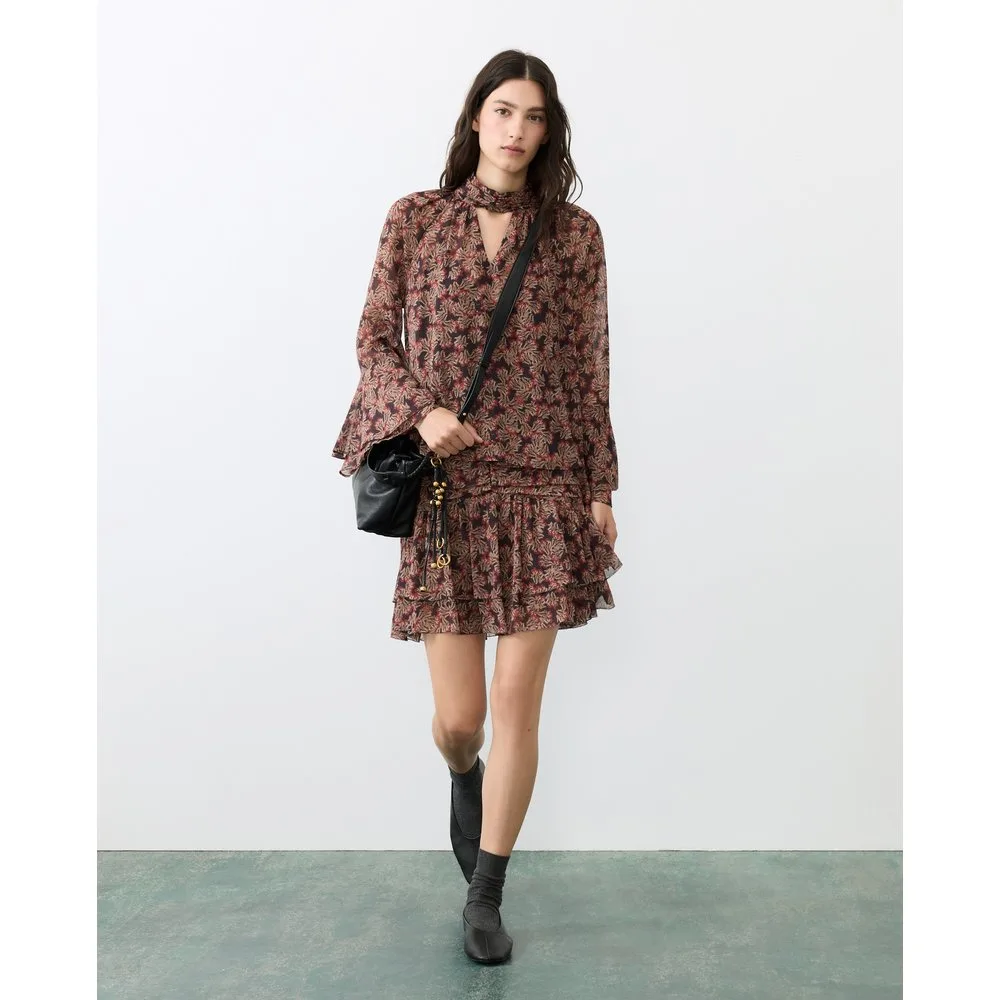 Falda canesú volantes - Tintoretto - FashionsVida