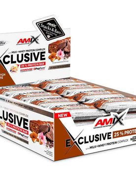 Exclusive protein bar 12x85 gr barritas energéticas (UNICA)