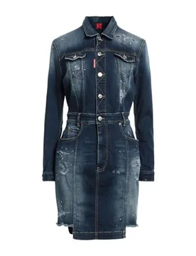 Mini-Kleid Damen Blau 30 Damen - Dsquared2 - FashionsVida
