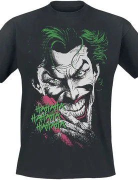 DC Comics T-Shirt - - The Joker - S bis 3XL - für Männer - Größe S - schwarz - EMP exklusives Merchandise! - Männer - male - Batman - FashionsVida
