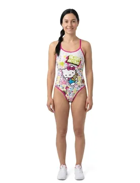 Hello Kitty Sweet Swimsuit Light Brown M Women - OTSO - FashionsVida