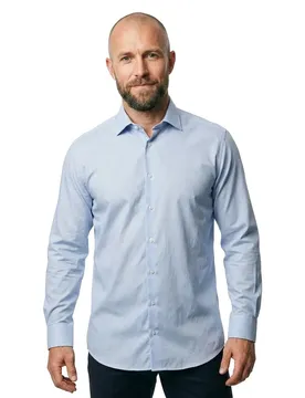Chemise à Manches Longues Frontline 22804 Light Blue / White Checked 42