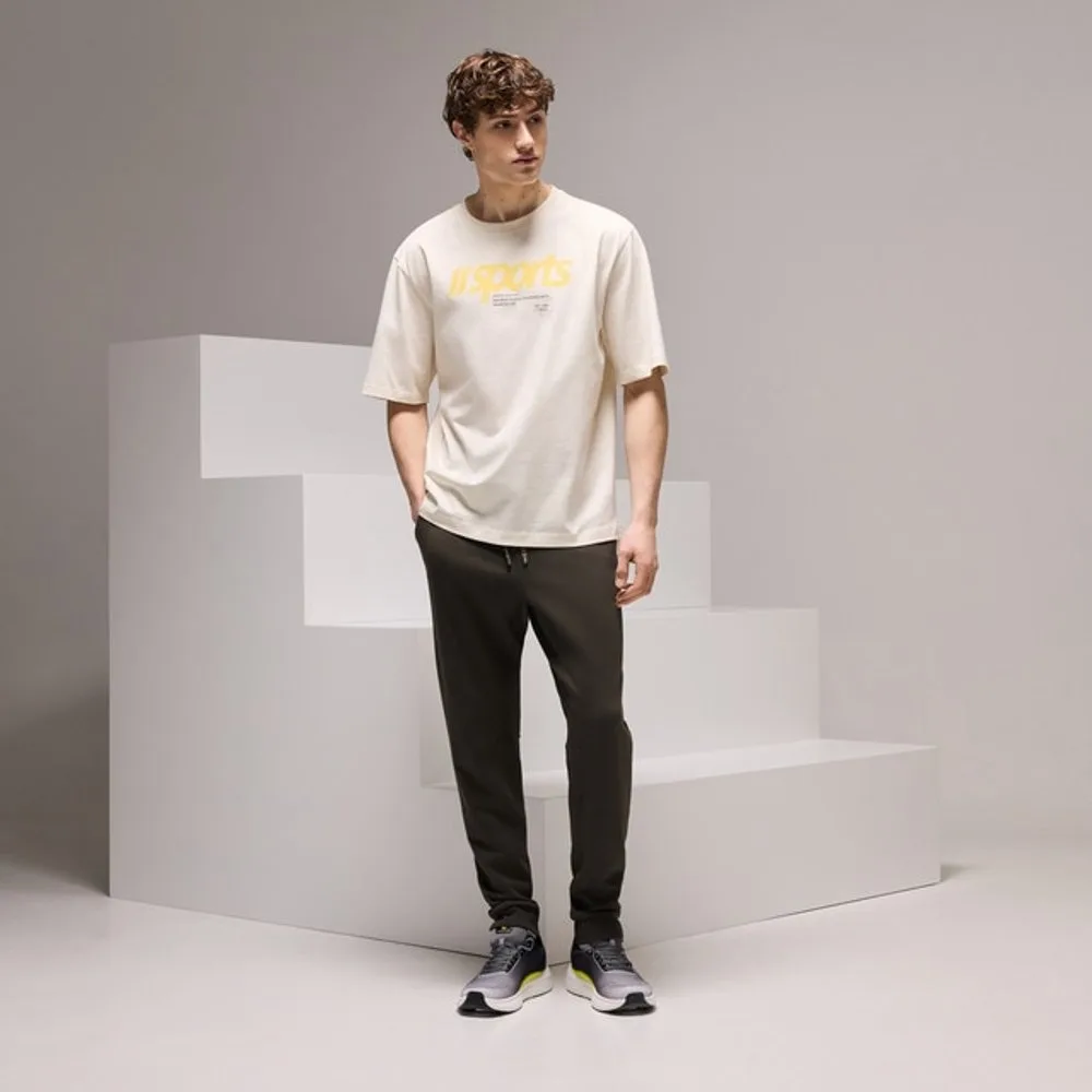 Pantalon largo con puño Sportcasual de hombre - Boomerang - FashionsVida
