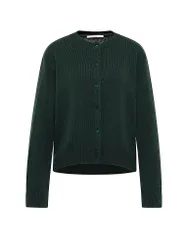 Cárdigan Boxy Fit verde oscuro 42