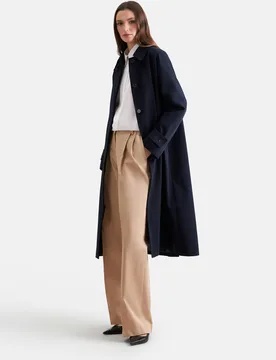 Carcoat aus Baumwolltwill Blau 36 - Seidensticker.com - FashionsVida